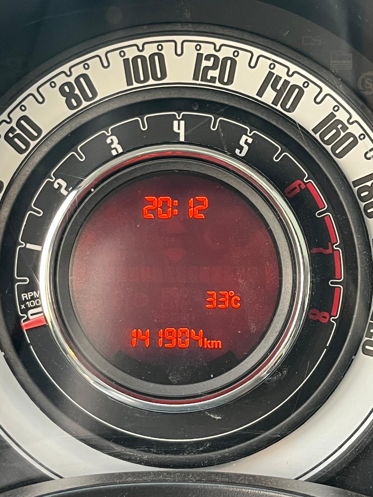 FIAT 500 AUTOMÁTICO AÑO 2016